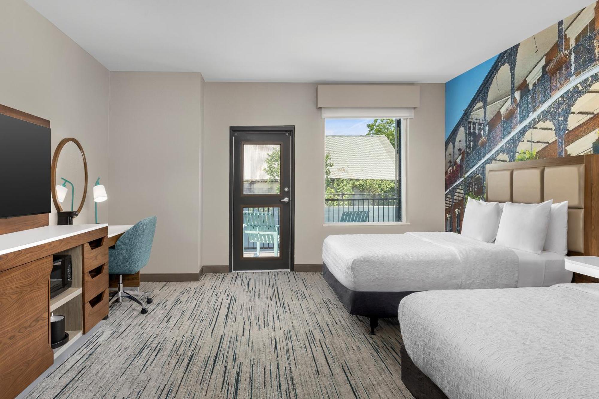 Queen Room Two Queen Beds Balcony Hearing Accessible